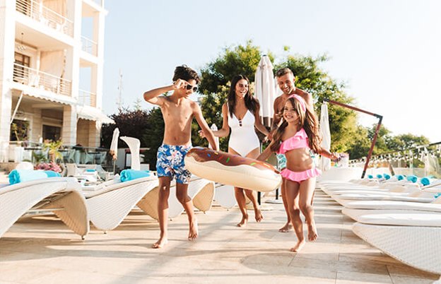 Familienurlaub in der Türkei im Hotel mit Pool