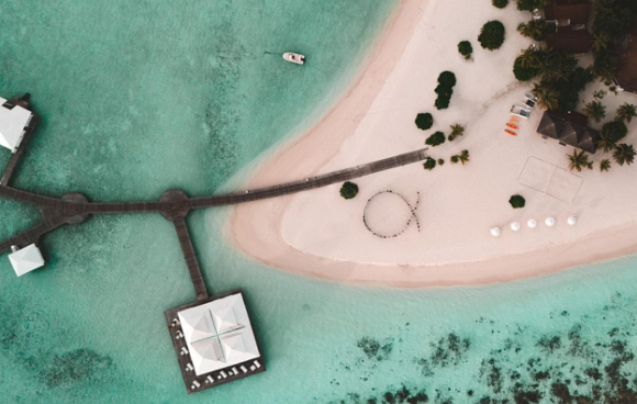 Ananea Diamonds Arthuruga aus der Vogelperspektive