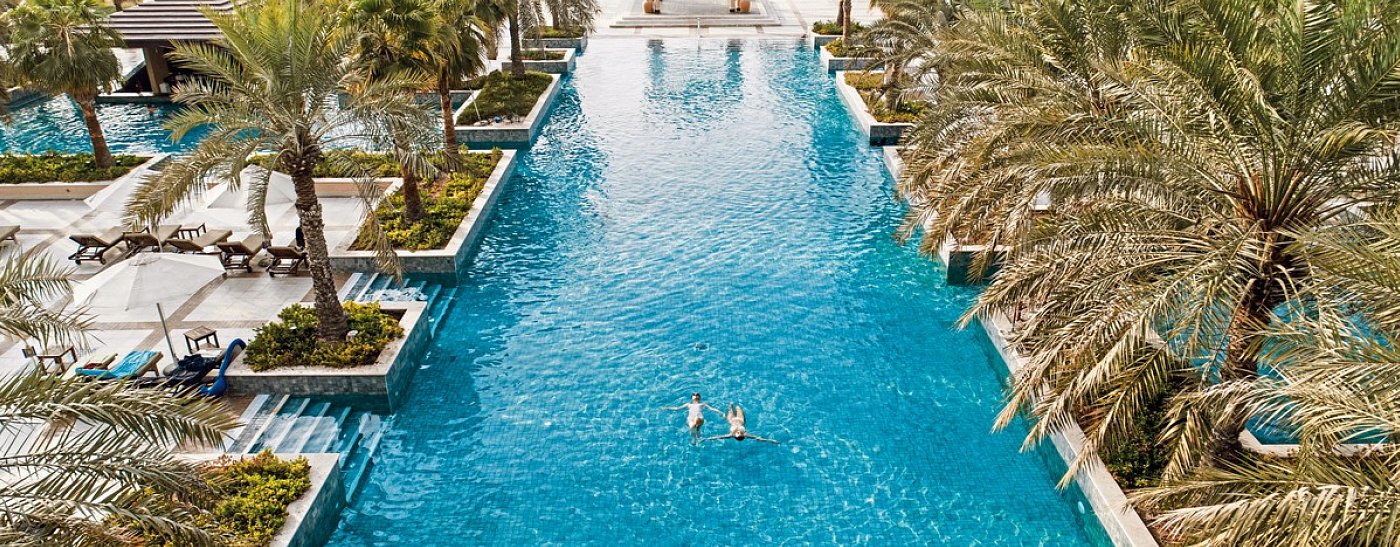 Rixos Al Mairid Khaimah Poolansicht