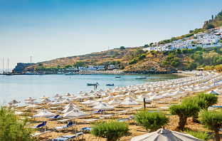 Ausblick auf die griechische Küste
