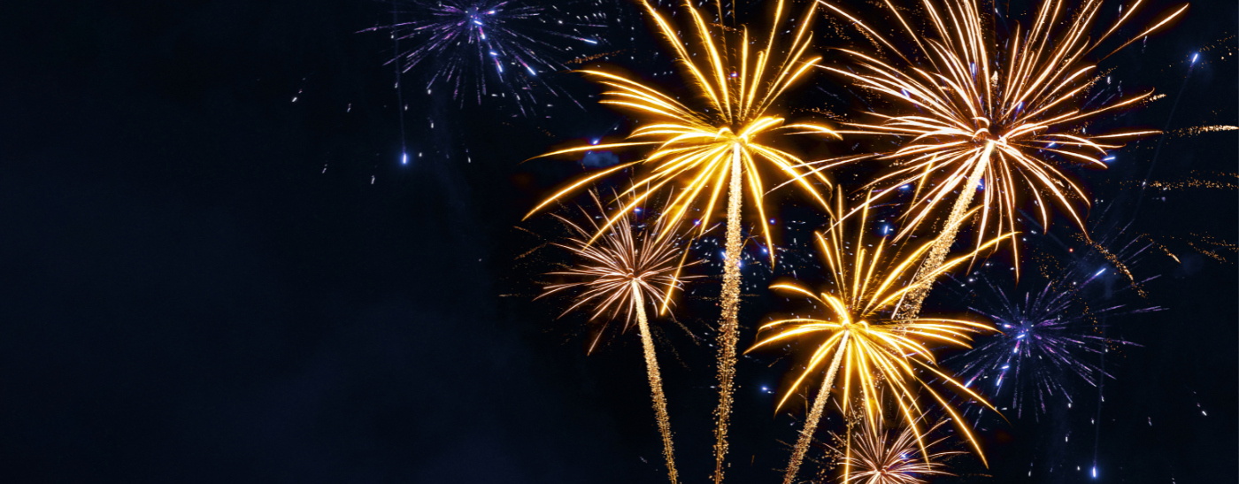 Feuerwerk an Silvester