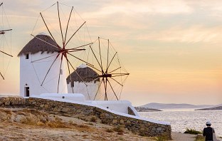 Windmühlen auf Mykonos