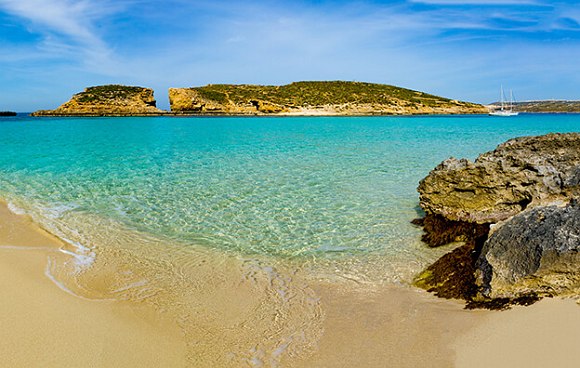 Blue Lagune auf der Insel Gozo