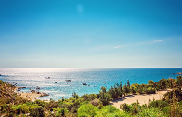 Konnos Beach auf Zypern