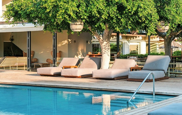 Ein luxuriösen Hotel in Griechenland