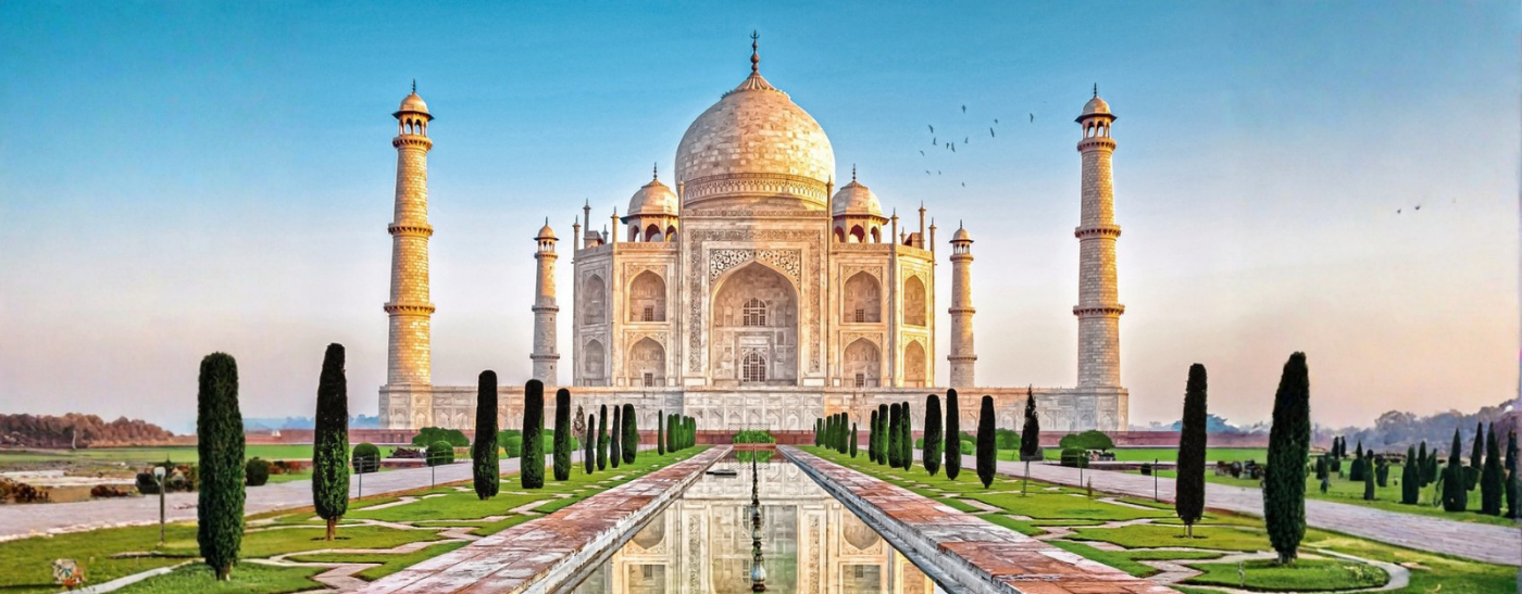 Taj Mahal auf der Indien Rundreise