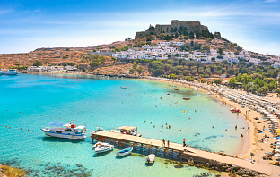 Bucht in Griechenland