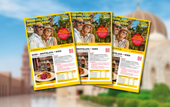 Der neue Rundreise Highlights Katalog von BILLA Reisen
