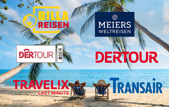 Buchbare Marken bei BILLA Reisen