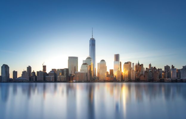 Aussicht auf die Skyline des Big Apple in der New York Reise