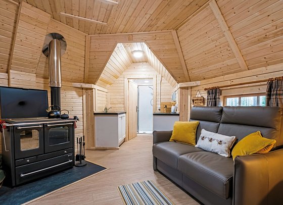 Cairngorm Bothies - Wohnbeispiel Standard Bothy (Zimmercodierung BB1)