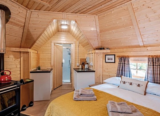 Cairngorm Bothies - Wohnbeispiel Family Bothy (Zimmercodierung BI1)