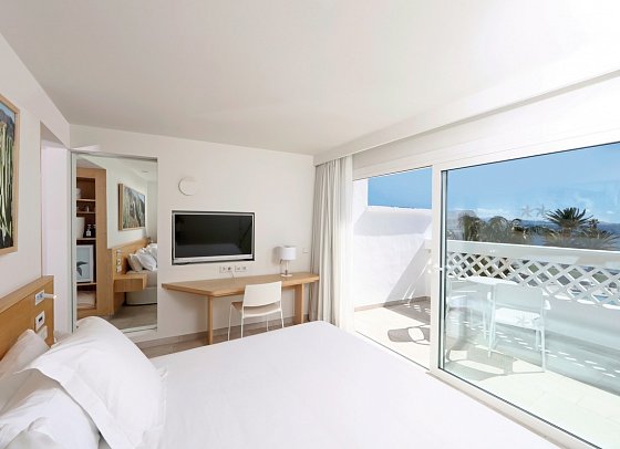 Iberostar Selection Lanzarote Park - Wohnbeispiel Doppelzimmer Star Prestige seitl. Meerblick (Zimmercodierungen DO1 & DO2)