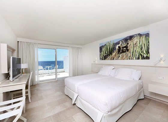 Iberostar Selection Lanzarote Park - Wohnbeispiel Doppelzimmer Meerblick (Zimmercodierungen D1M, D2M, D3M & D4M)