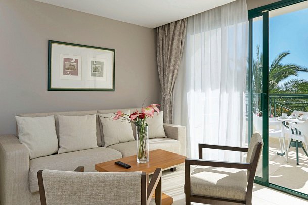 Hipotels Natura Palace - Wohnbeispiel Doppelzimmer Premium Meerblick (Zimmercodierung DMM)