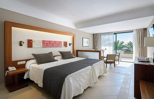 Hipotels Natura Palace - Wohnbeispiel Doppelzimmer Premium Meerblick (Zimmercodierung DMM)