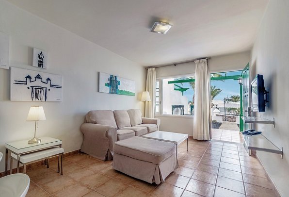 LIVVO Las Gaviotas - Wohnbeispiel Appartement 1 Schlafzimmer (Zimmercodierungen AS1 & AG2)