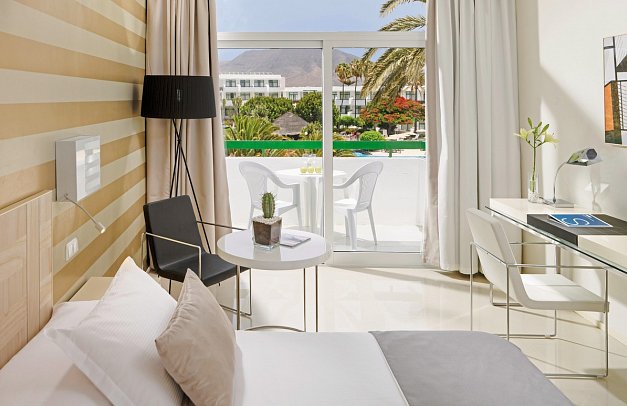 H10 Lanzarote Princess - Wohnbeispiel Doppelzimmer Superior Poolblick (Zimmercodierung DSP)