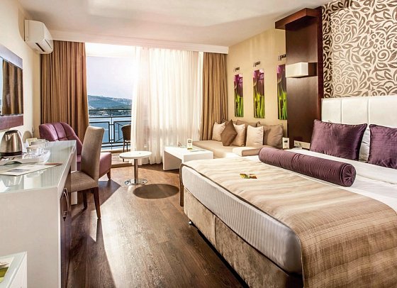 Tusan Beach Resort - Wohnbeispiel Doppelzimmer Deluxe Meerblick