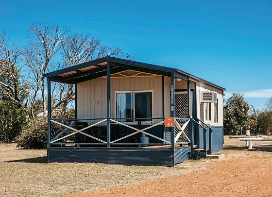 Discover Südaustralien – Weinberge, Outback & Wildlife - Wohnbeispiel Deluxe 1 Bedroom Cabin (Zimmercodierung BD1)