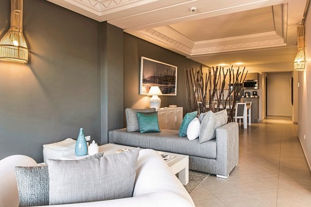 Paradis Plage Resort - Wohnbeispiel Suite Prestige (Zimmercodierung WO1)