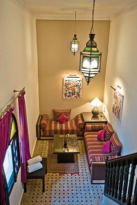 Riad Maison Du Sud - Wohnbeispiel (Zimmercodierungen EB1, DB1 & FB1)
