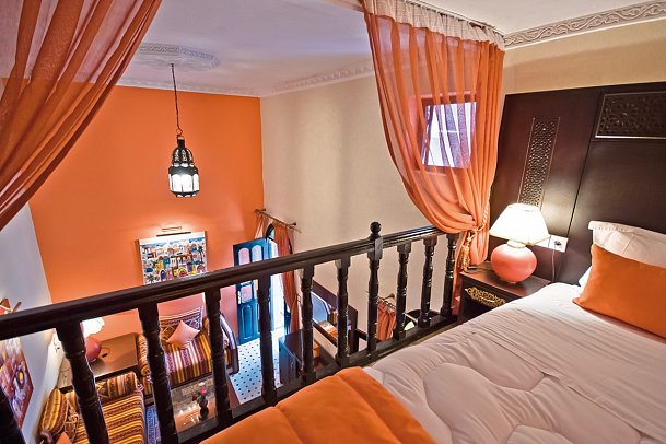 Riad Maison Du Sud - Wohnbeispiel Juniorsuite (Zimmercodierung JB1)