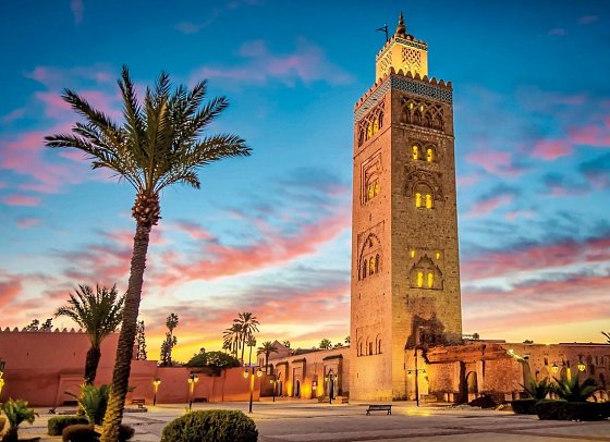 Glanzvolle Königsstädte - Marrakesch - Koutoubia-Moschee