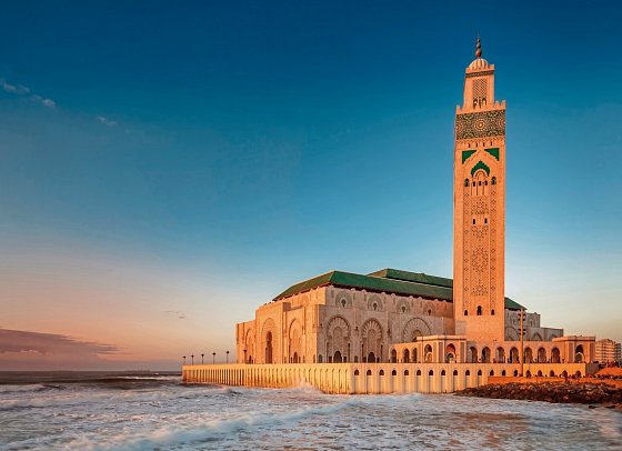 Glanzvolle Königsstädte - Moschee Hassan II - Casablanca