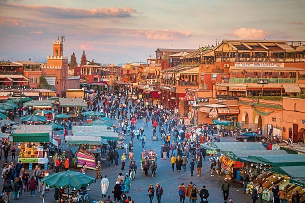 Privatrundreise Glanzvolle Königsstädte - Djemaa el Fna - Marrakesch