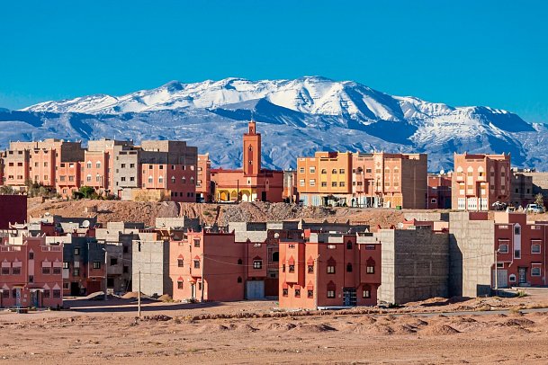 Privatrundreise Glanzvolle Königsstädte - Stadt Ouarzazate und das Hochatlas-Gebirge