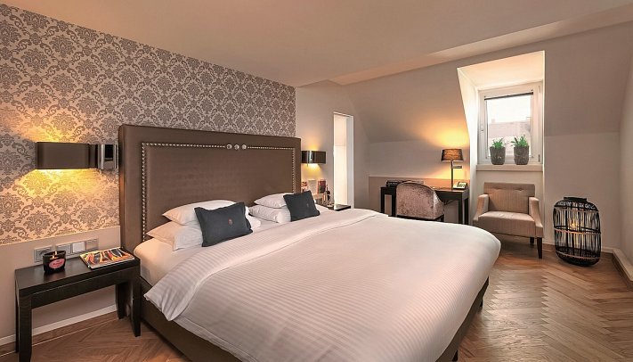 Hotel Maximilian's - Wohnbeispiel Doppelzimmer (Zimmercodierung DB1)