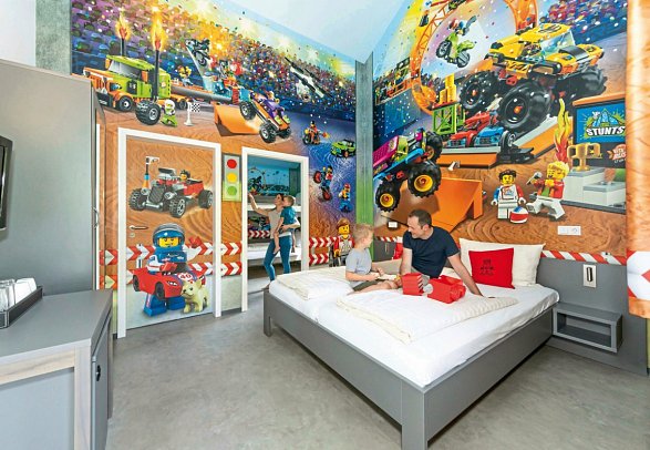 LEGOLAND® Feriendorf - Wohnbeispiel Themenzimmer (Zimmercodierung RX2)