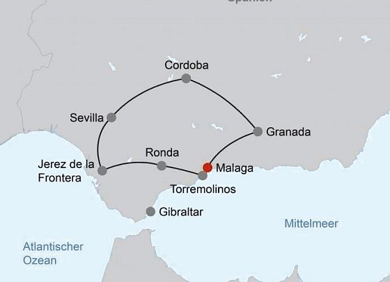 Den Reiz Andalusiens entdecken