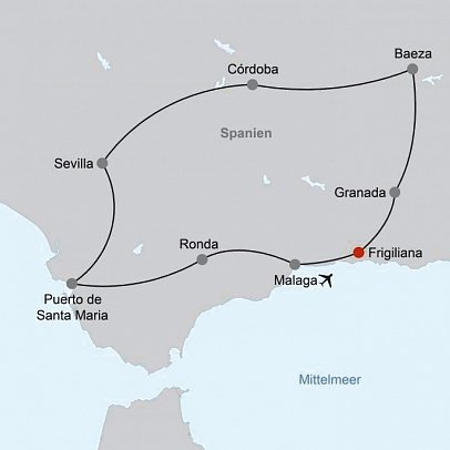Zauberhaftes und charmantes Andalusien