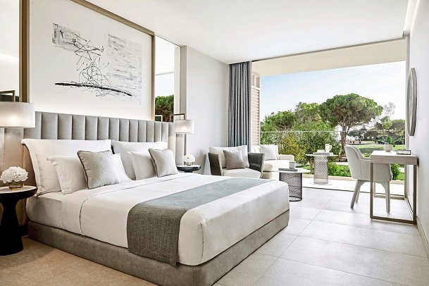 Ikos Andalusia - Wohnbeispiel Doppelzimmer Superior Gartenblick (Zimmercodierung DSG)