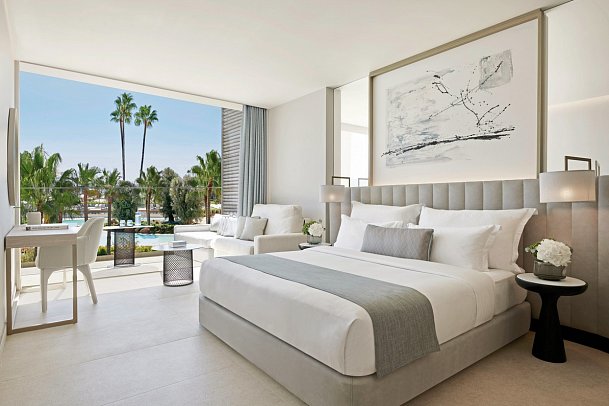 Ikos Andalusia - Wohnbeispiel Doppelzimmer Superior Poolblick (Zimmercodierungen DSP & F1P)