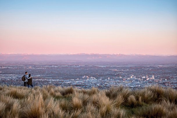 Neuseeland auf eigene Faust (Auckland-Christchurch) - Port Hills, Christchurch