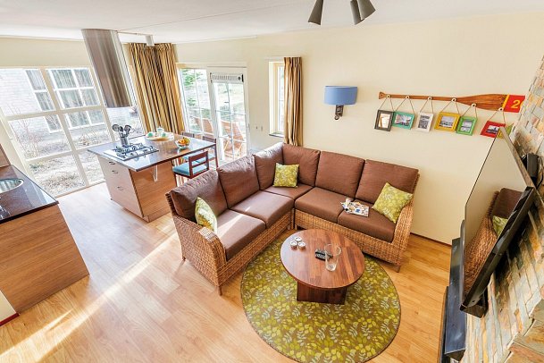 Center Parcs Port Zélande - Wohnbeispiel Haus VIP (Zimmercodierungen BD1 & BD2)