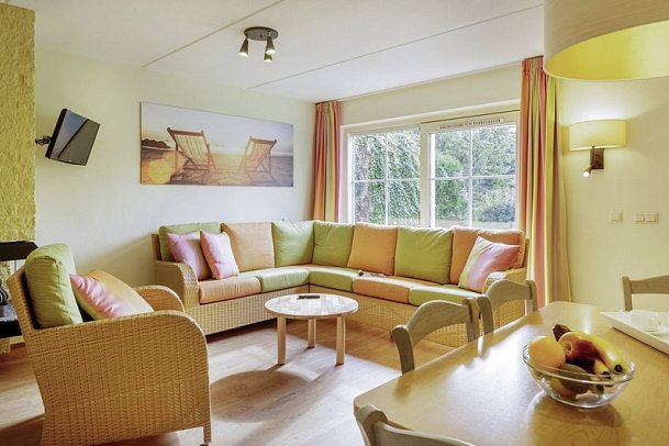 Center Parcs Port Zélande - Wohnbeispiel Haus Comfort (Zimmercodierungen BF1, BF2, BB1, BB2, BI1 & BI2)