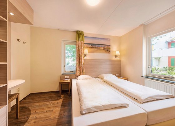 Center Parcs Port Zélande - Wohnbeispiel Apt. Premium 4 Pers. (Zimmercodierungen OS1 & OS2)