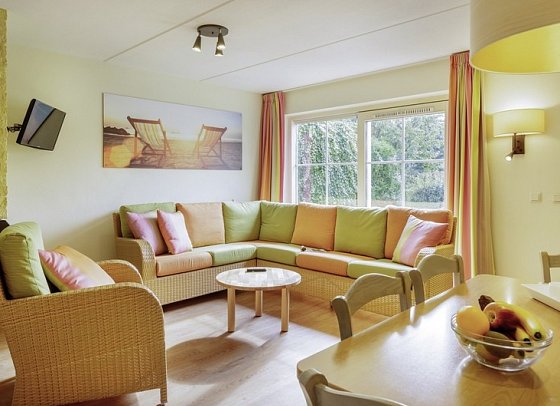 Center Parcs Port Zélande - Wohnbeispiel Haus Comfort (Zimmercodierungen BF1, BF2, BB1, BB2, BI1 & BI2)