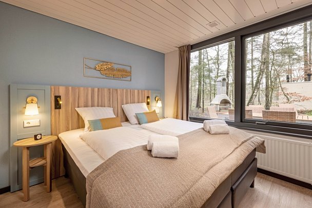 Center Parcs Het Heijderbos - Wohnbeispiel Haus VIP (Zimmercodierungen BD1 & BD2)