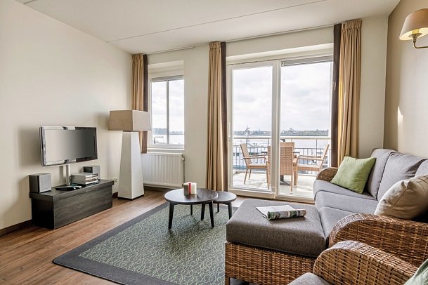 Center Parcs De Eemhof - Wohnbeispiel Premium Hotel-Apt. (Zimmercodierungen AM1 & AM2)