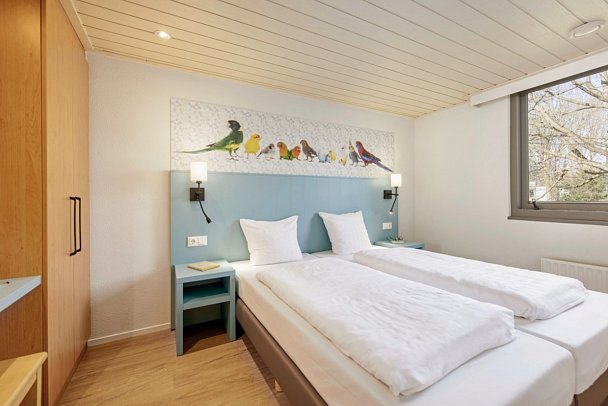 Center Parcs De Eemhof - Wohnbeispiel Haus Comfort (Zimmercodierungen BF1, BF2, BB3, BB4, BB1 & BB2)