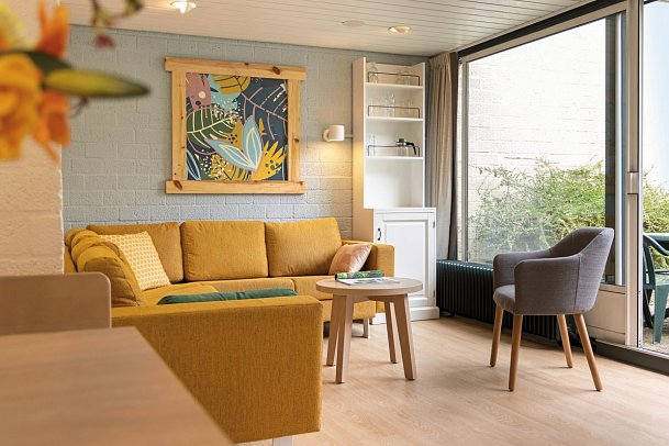 Center Parcs De Huttenheugte - Wohnbeispiel Haus Comfort (Zimmercodierungen BF1 & BF2)