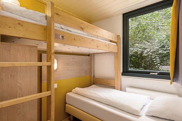 Center Parcs De Huttenheugte - Wohnbeispiel Haus Comfort (Zimmercodierungen BF1 & BF2)