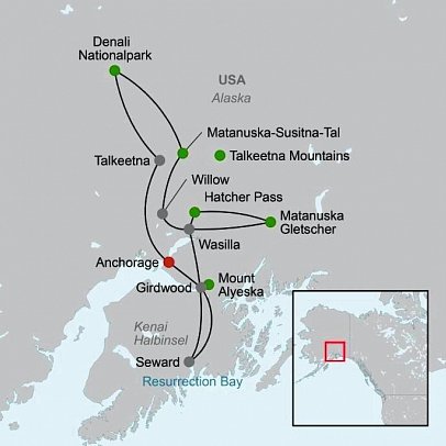 Grandioses Alaska