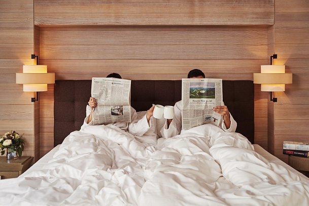 A-ROSA Ifen Hotel Kleinwalsertal - Wohnbeispiel Junior Suite (Zimmercodierungen JB1, JB2 & JB3)