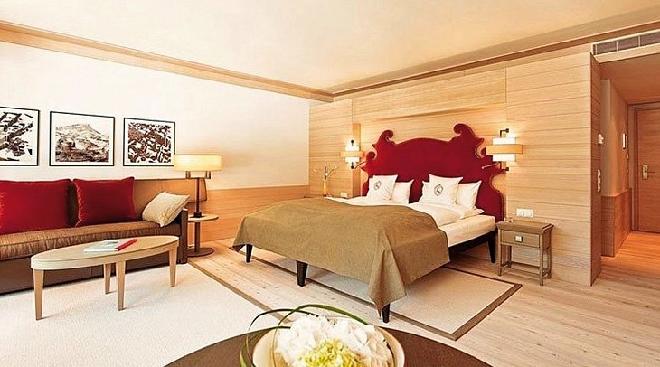 A-ROSA Ifen Hotel Kleinwalsertal - Wohnbeispiel Juniorsuite (Zimmercodierungen JB1, JB2 & JB3)